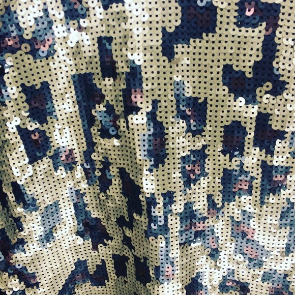 COPY - Leopard sequin cocktail dress - Picture 3 of 5